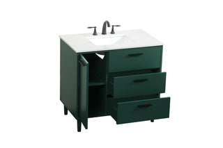 Baldwin Vanity Sink Set in Green