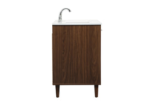 Baldwin Vanity Sink Set in Walnut
