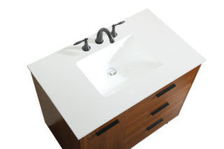 Baldwin Vanity Sink Set in Teak