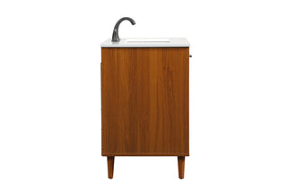 Baldwin Vanity Sink Set in Teak