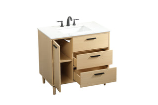 Baldwin Vanity Sink Set in Maple