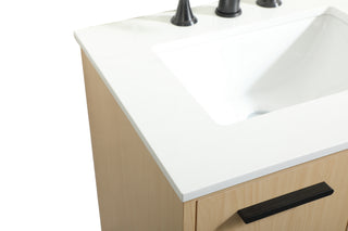 Baldwin Vanity Sink Set in Maple