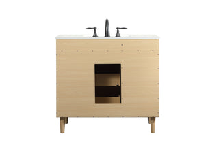 Baldwin Vanity Sink Set in Maple