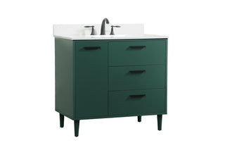 Baldwin Vanity Sink Set in Green
