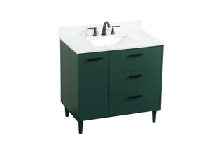 Baldwin Vanity Sink Set in Green