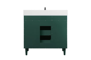 Baldwin Vanity Sink Set in Green