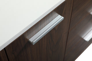 Baldwin Vanity Sink Set in Walnut