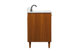 Baldwin Vanity Sink Set in Teak