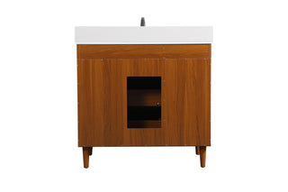 Baldwin Vanity Sink Set in Teak