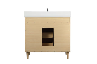 Baldwin Vanity Sink Set in Maple