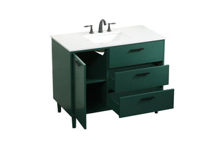 Baldwin Vanity Sink Set in Green