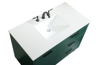 Baldwin Vanity Sink Set in Green