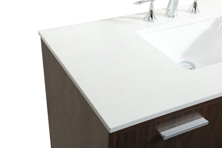 Baldwin Vanity Sink Set in Walnut