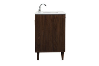 Baldwin Vanity Sink Set in Walnut