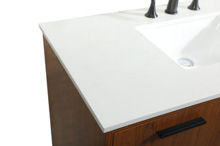 Baldwin Vanity Sink Set in Teak