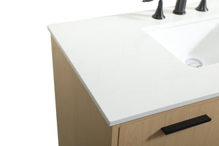 Baldwin Vanity Sink Set in Maple