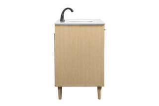Baldwin Vanity Sink Set in Maple
