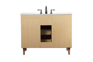 Baldwin Vanity Sink Set in Maple