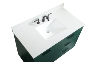 Baldwin Vanity Sink Set in Green