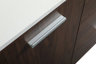 Baldwin Vanity Sink Set in Walnut