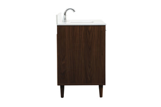 Baldwin Vanity Sink Set in Walnut
