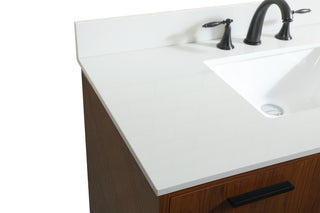 Baldwin Vanity Sink Set in Teak