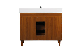 Baldwin Vanity Sink Set in Teak
