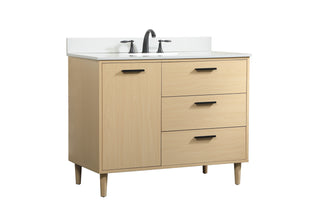 Baldwin Vanity Sink Set in Maple