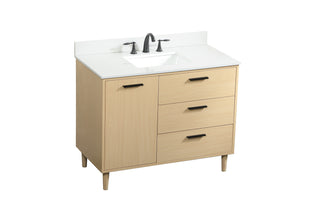 Baldwin Vanity Sink Set in Maple