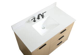 Baldwin Vanity Sink Set in Maple