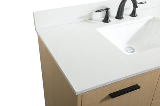 Baldwin Vanity Sink Set in Maple