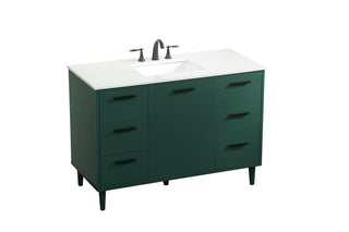 Baldwin Vanity Sink Set in Green