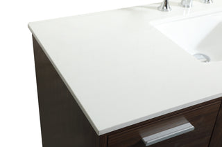 Baldwin Vanity Sink Set in Walnut
