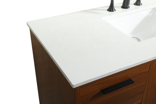 Baldwin Vanity Sink Set in Teak