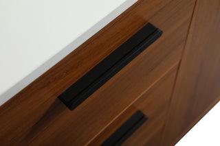 Baldwin Vanity Sink Set in Teak