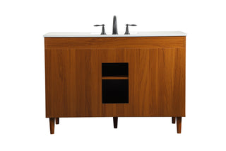 Baldwin Vanity Sink Set in Teak
