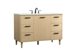 Baldwin Vanity Sink Set in Maple