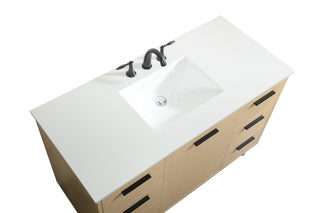 Baldwin Vanity Sink Set in Maple