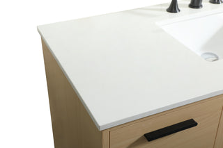 Baldwin Vanity Sink Set in Maple