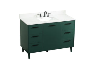 Baldwin Vanity Sink Set in Green