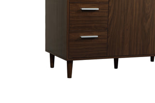 Baldwin Vanity Sink Set in Walnut