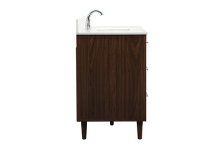 Baldwin Vanity Sink Set in Walnut