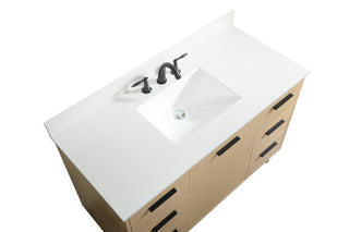Baldwin Vanity Sink Set in Maple