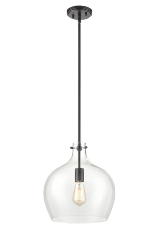 One Light Pendant in Modern Gold