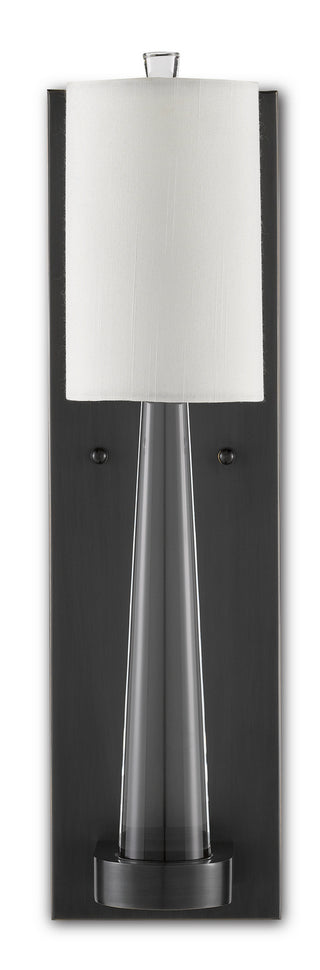 Junia One Light Wall Sconce in Clear/Oil Rubbed Bronze