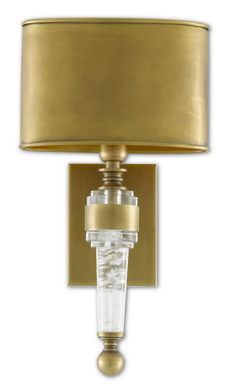 Lindau One Light Wall Sconce in Antique Brass