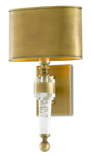Lindau One Light Wall Sconce in Antique Brass
