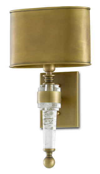 Lindau One Light Wall Sconce in Antique Brass