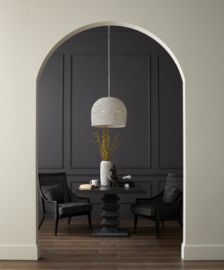 Piero Three Light Chandelier in White