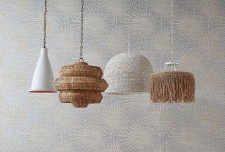 Piero Three Light Chandelier in White
